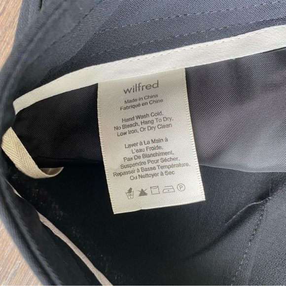 ARITZIA Wilfred black allant pant - Picture 6 of 12